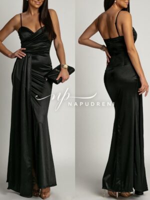 Дамска рокля "Jasmin" в черен цвят – код 7375