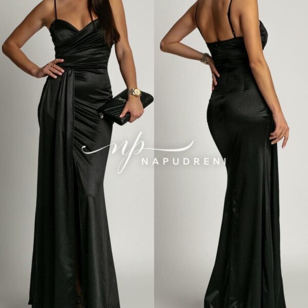 Дамска рокля "Jasmin" в черен цвят – код 7375