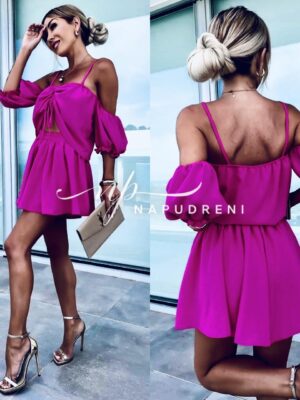 Дамски комплект ''Sands'' в тъмнолилав цвят - код 7601