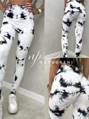 Дамски спортен клин ''Push up'' в бял цвят - код 7813