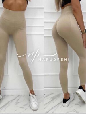 Спортен PUSH-UP клин в бежов цвят - код 9055