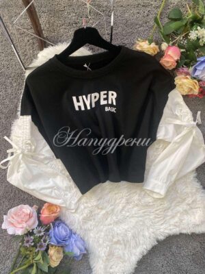 Ефектна блуза Hyper basic - код 1785