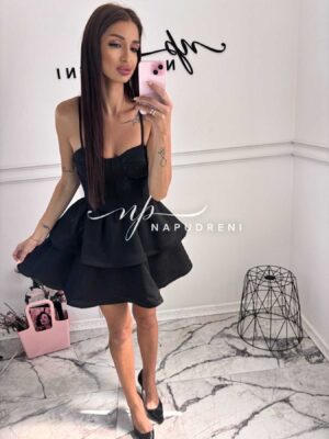 Рокля ''ELIA'' в черен цвят - код Bi9884