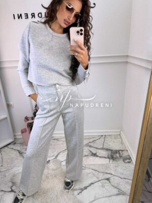 Комплект от две части ''BELMONT'' в сив цвят - код G9816