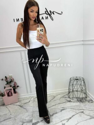Елегантен панталон в черен цвят - код Bi9891