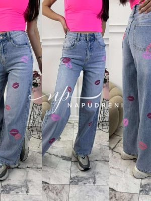 Дънки ''PINK KISS'' BQ2535 - код B10789