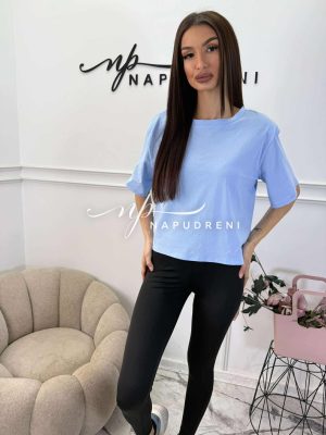 Тениска „SOFT MOTION“ в син цвят - код G10751