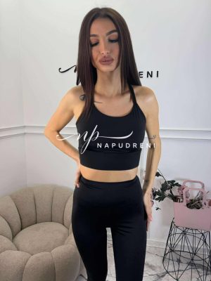 Потник ''SPORT ADDICT'' в черен цвят - код BK10755
