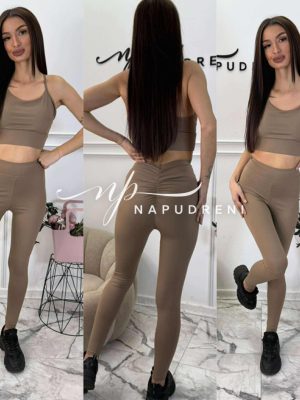 Стягащ клин ''Scrunch'' 713 в кафяв цвят - код BK10769