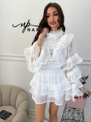 Комплект ''DOLCE'' в бял цвят - код BS10861