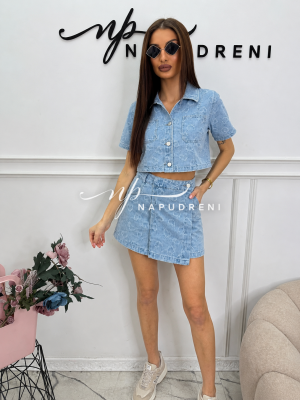 Дънков сет ''HEARTS PRINT'' - код BS11236