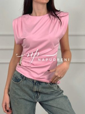 Блуза ''DAPHNE'' в розов цвят - код G10894