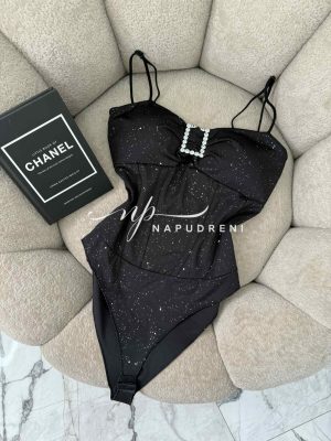 Боди „Starlight Black“ в черен цвят  - код GY10578