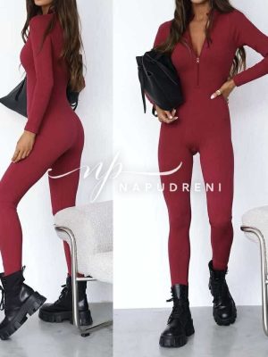 Гащеризон ''SHAPE FIT'' в цвят бордо - код BL10615