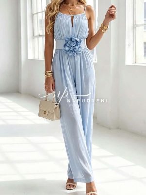 Гащеризон ''TRIPLE ROSE'' в син цвят - код BS11321