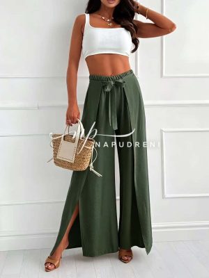 Панталон ''THASSOS KHAKI'' с връзки - код G11922