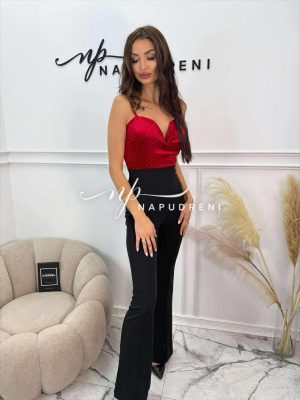 Гащеризон ''GLAMMY'' в червен цвят - код BL10353