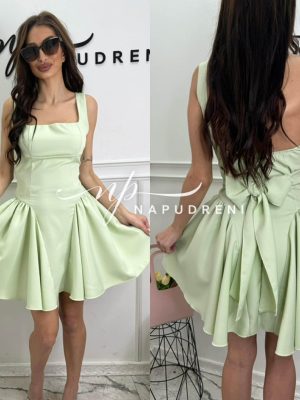 Дамска рокля "Jessy" в цвят мента - код BL11130
